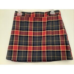 Forever 21 Plaid Multicolor Skirt Women's Size L NWT